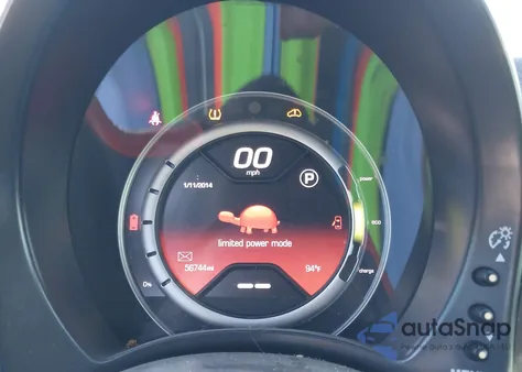 2015 Fiat 500E Battery Electric из США, поврежденный, VIN 3C3CFFGE5FT503720